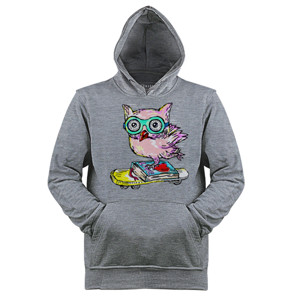 Jaket Hoodie Cute Owl
