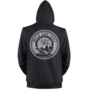 Jaket Hoodie WILD AND FREE BLACK PUMA