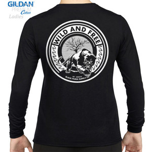 Kaos WILD AND FREE BLACK PUMA