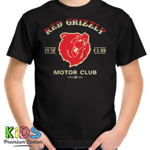 Kaos RED GRIZZLY MOTOR CLUB