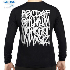 Kaos Graffitti Alphabet