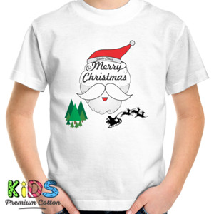 Kaos Merry Christmas Santa Claus