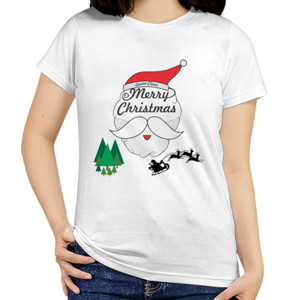 Kaos Merry Christmas Santa Claus
