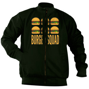 Jaket Bomber Burger Squad