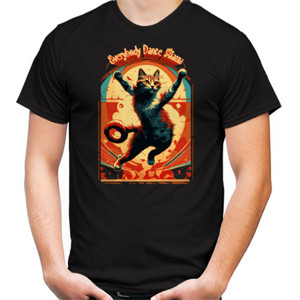 Kaos everybody dance miauw