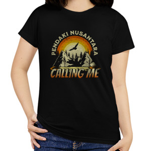 Kaos Pendaki Nusantara Calling me