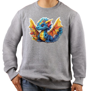 Jaket Sweater Little Dragon on Vision