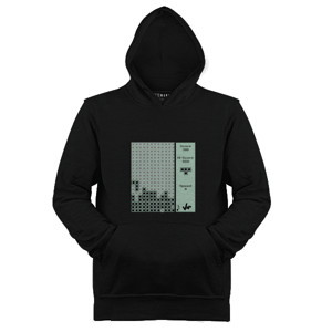 Jaket Hoodie Hoodie Tetris