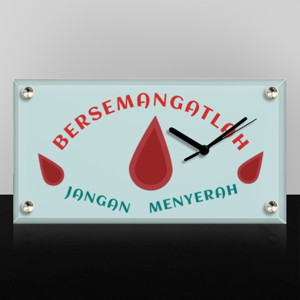 Jam Meja Jangan Menyerah