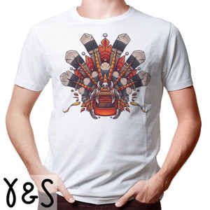 Kaos DAYAK HELMET PUBG