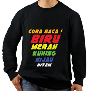 Jaket Sweater Kaos warna