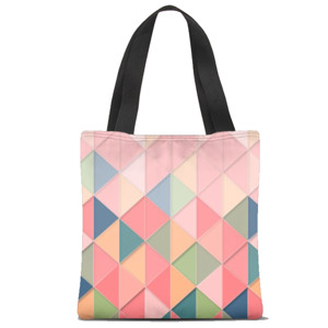 Tas Tote Fullprint Objek simetris 2