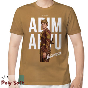 Kaos Kaos Arjuna Poly Soft Khaki T-Shirt