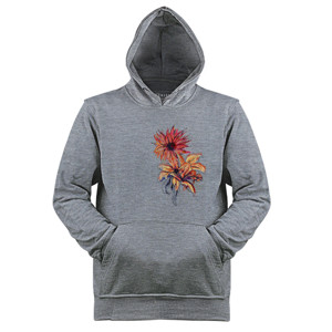 Jaket Hoodie Shape of Flower