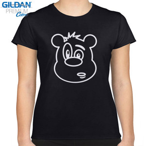 Kaos Bear Head -Cute (white)