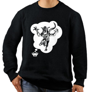 Jaket Sweater Alien Invader