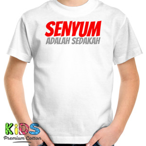 Kaos senyum adalah sedakah