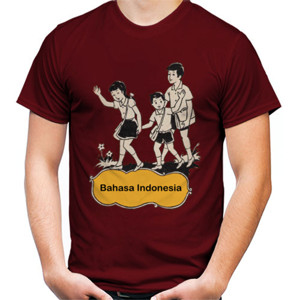 Kaos Kaos Cover Buku Bahasa Indonesia Jadul