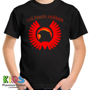 Kaos Kaos red hawk emblem