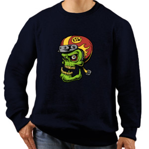 Jaket Sweater Green skull