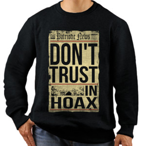 Jaket Sweater DO NOT TRUST IN HOAX 2
