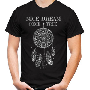 Kaos NICE DREAM COME TRUE versi warna gelap