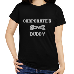Kaos Comfun Corporate's Buddy - Women T-shirt