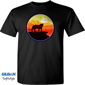 Kaos Black Panther Silhouette