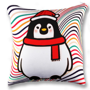 Bantal Christmas Penguin
