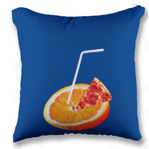 Bantal Orange Pizza-nade