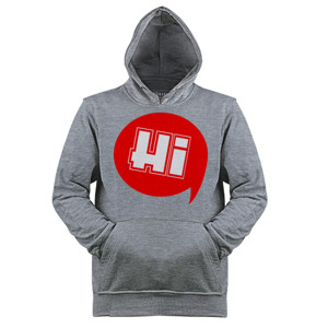 Jaket Hoodie Hi Say Hi Saying Hi Text Saying for Funny Tshirt