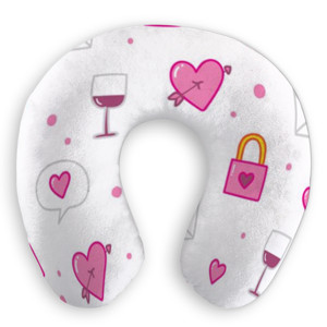 Bantal Leher Valentine Seamless Pattern