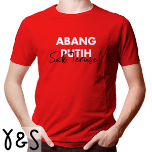 Kaos Abang Putih sak teruse
