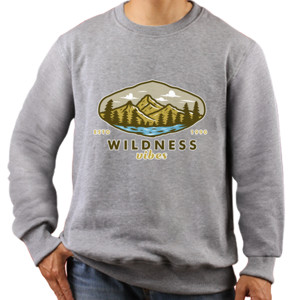 Jaket Sweater Wildness vibes