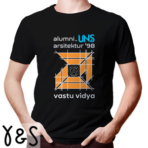 Kaos THKom-Black Alumni Arsitek UNS 98