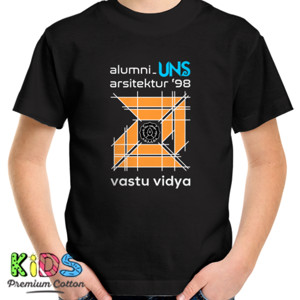 Kaos THKom-Black Alumni Arsitek UNS 98