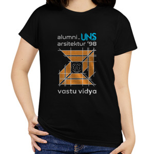 Kaos THKom-Black Alumni Arsitek UNS 98