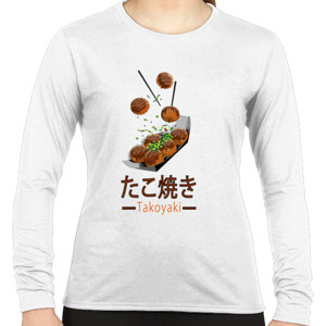 Kaos Simple Art - Takoyaki from Heaven