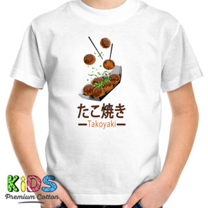Kaos Simple Art - Takoyaki from Heaven