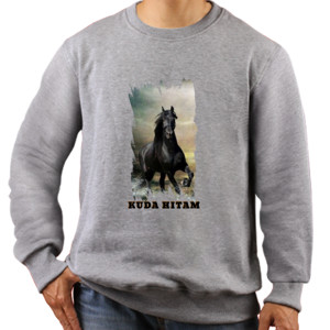 Jaket Sweater Kuda Hitam