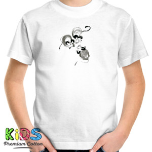 Kaos TIGA TIKUS KAOS DISTRO IMLEK 2020 TAHUN BARU CINA