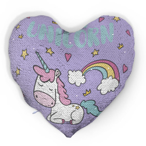 Bantal Ajaib Unicorn Sequin Pillow