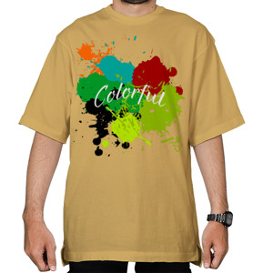 Kaos Oversize Colorful