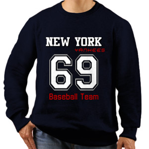 Jaket Sweater T-Shirt Baseball MLB New York Yankees 69
