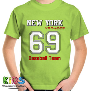 Kaos T-Shirt Baseball MLB New York Yankees 69