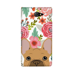 Cute Flowery Dog Casing HP