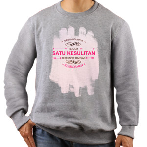Jaket Sweater Kaos Dakwah Kekinian