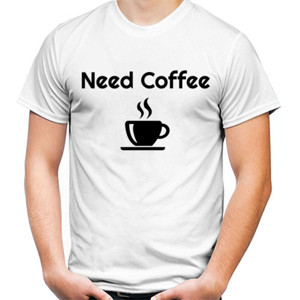 Kaos Couple Need Coffe and Need Milk