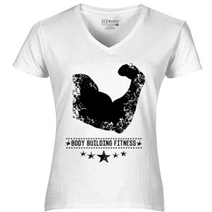 Kaos Body Building Fitness Grunge