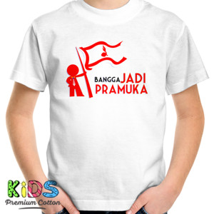 Kaos Bangga jadi pramuka 002